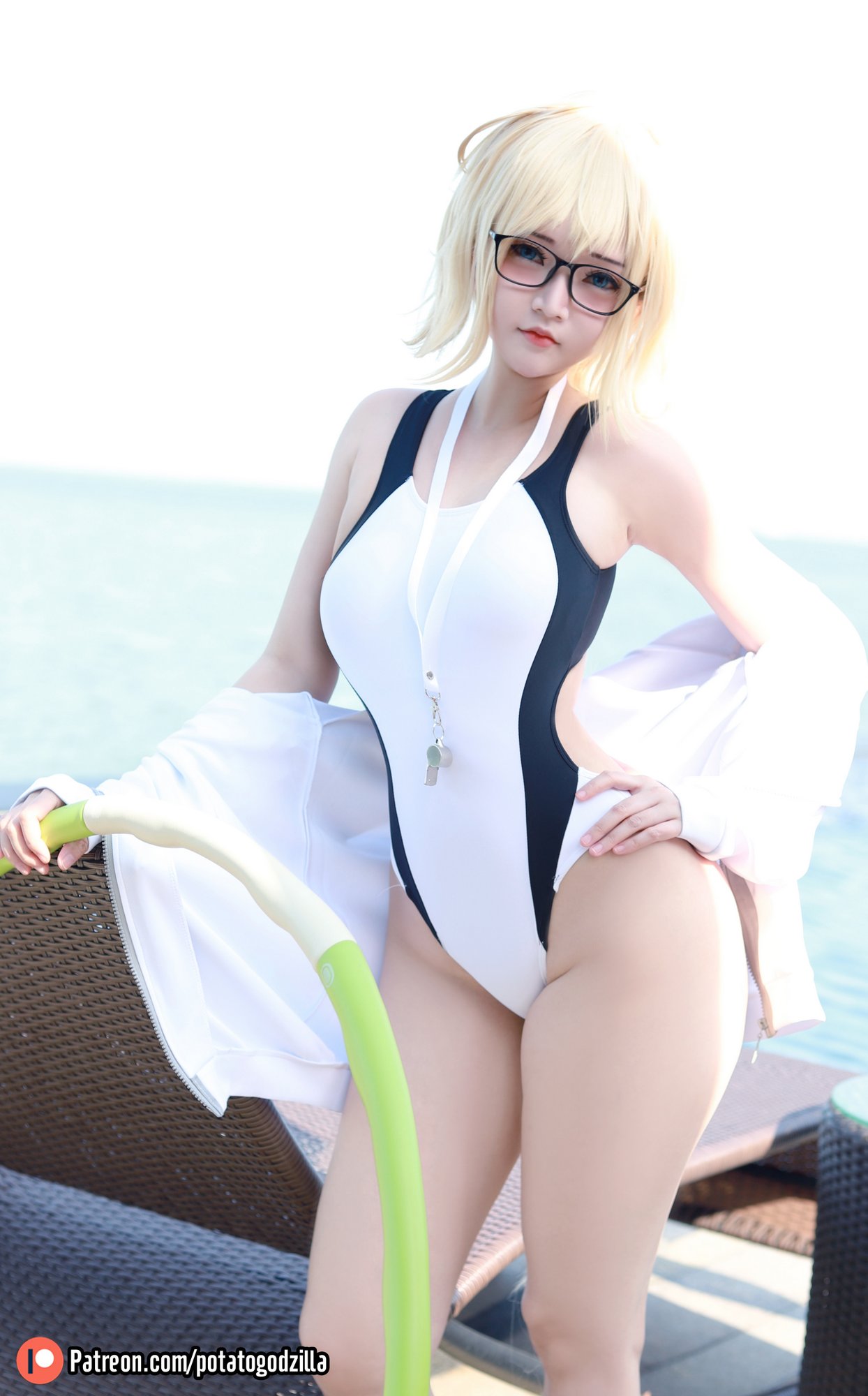 Potato Godzilla - Jeanne d'Arc Swimsuit