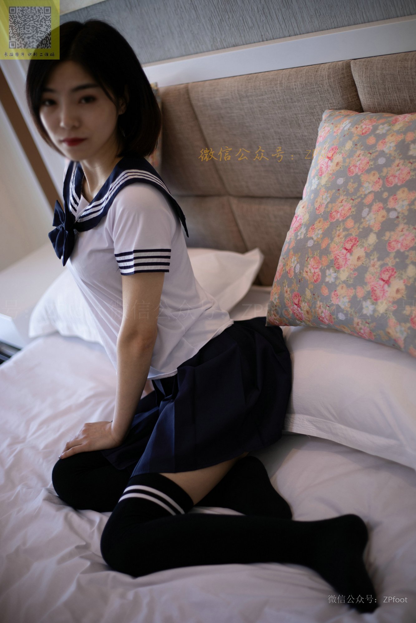 [ISS山茶摄影] 089 学妹制服棉袜